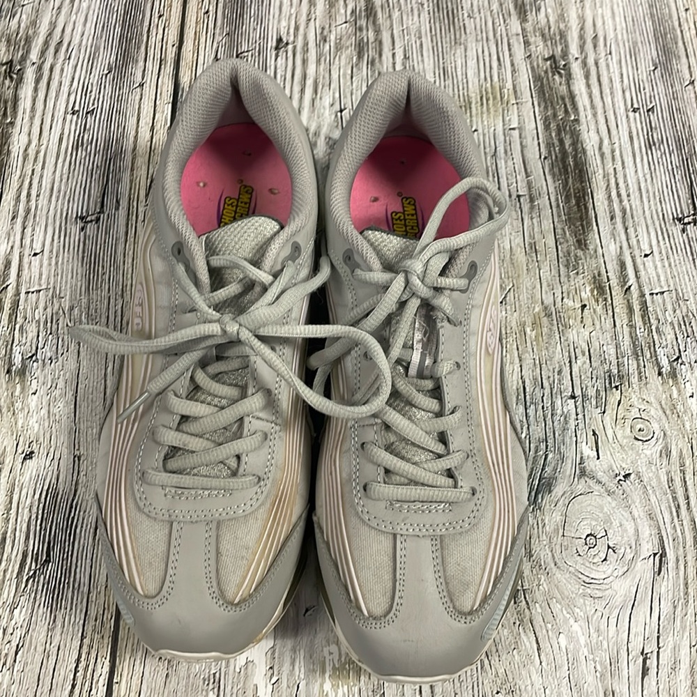 SFC women's silver gray textile running shoes